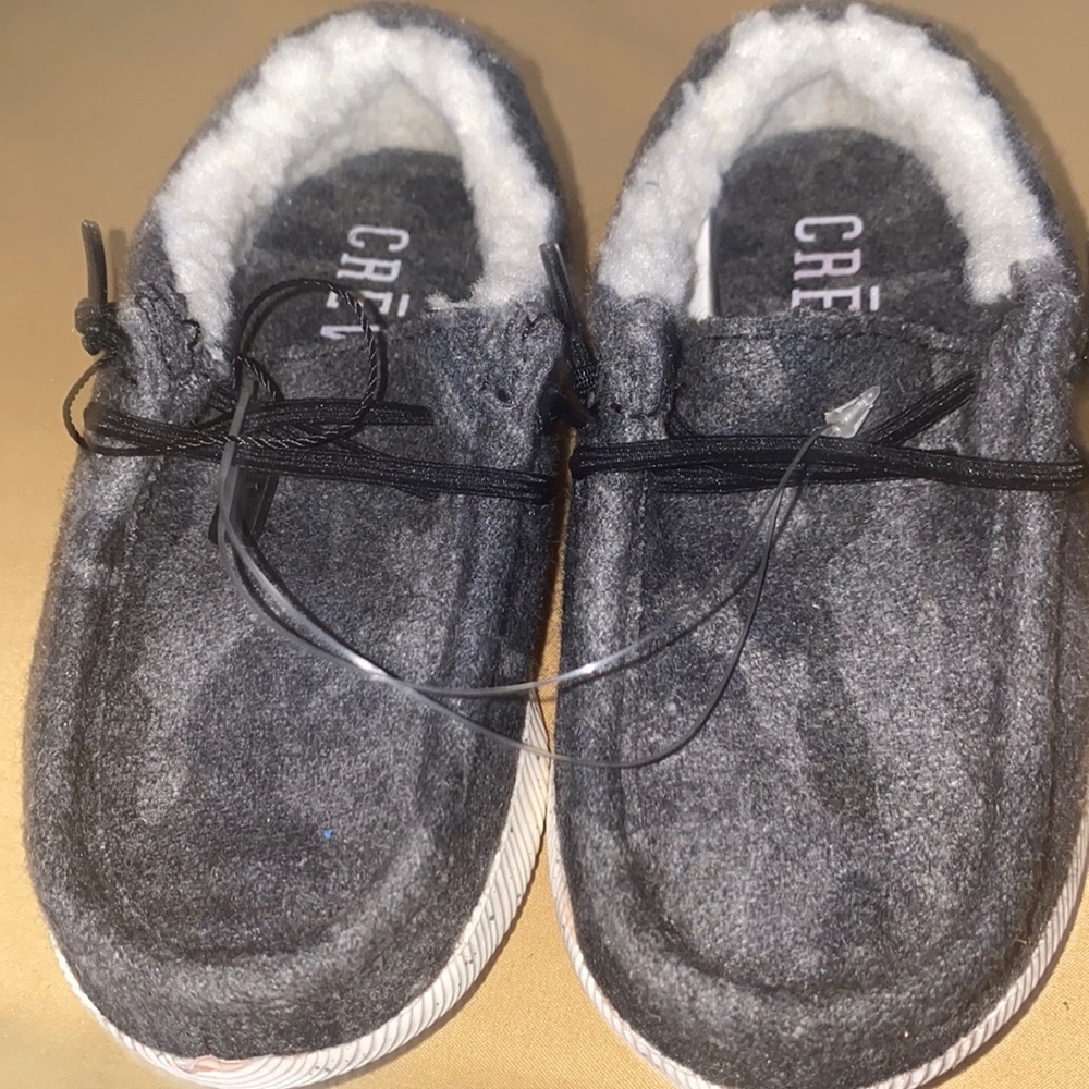 CREVO SLIP ON shoes gray camo